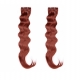 Vlnitý clip in maxi set 53cm pravé lidské vlasy – REMY 200g - MĚDĚNÁ